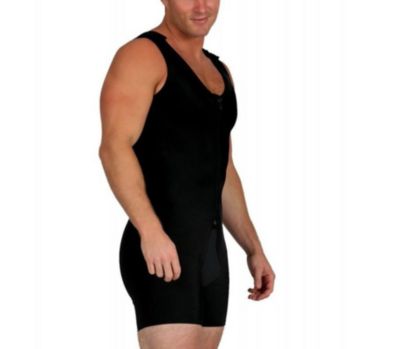 Men Compression Crotchless Bodyshorts