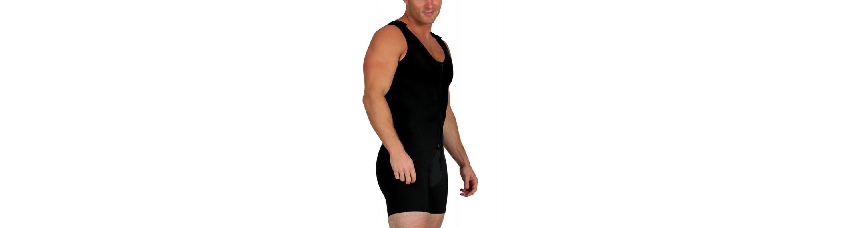 Men Compression Crotchless Bodyshorts