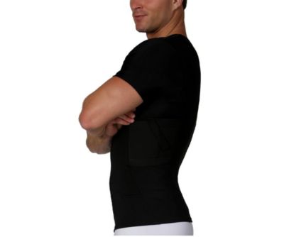 Holster Pocket Tactical Short Sleeve V Neck