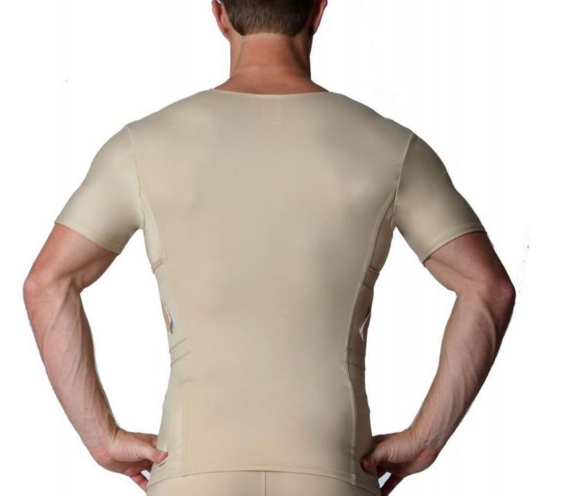Holster Pocket Tactical Short Sleeve V Neck