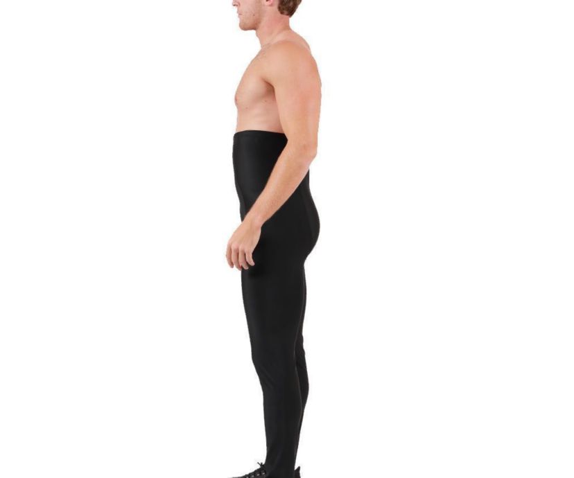 Men High Waist Compression Leggings