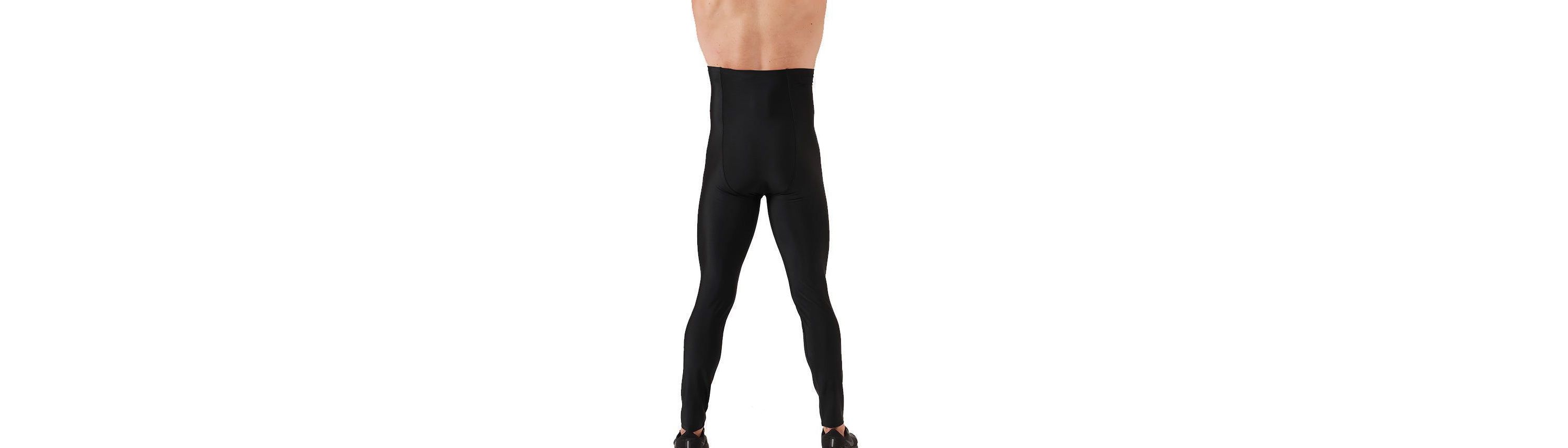 Men High Waist Compression Leggings