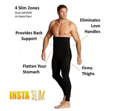 Men High Waist Compression Leggings