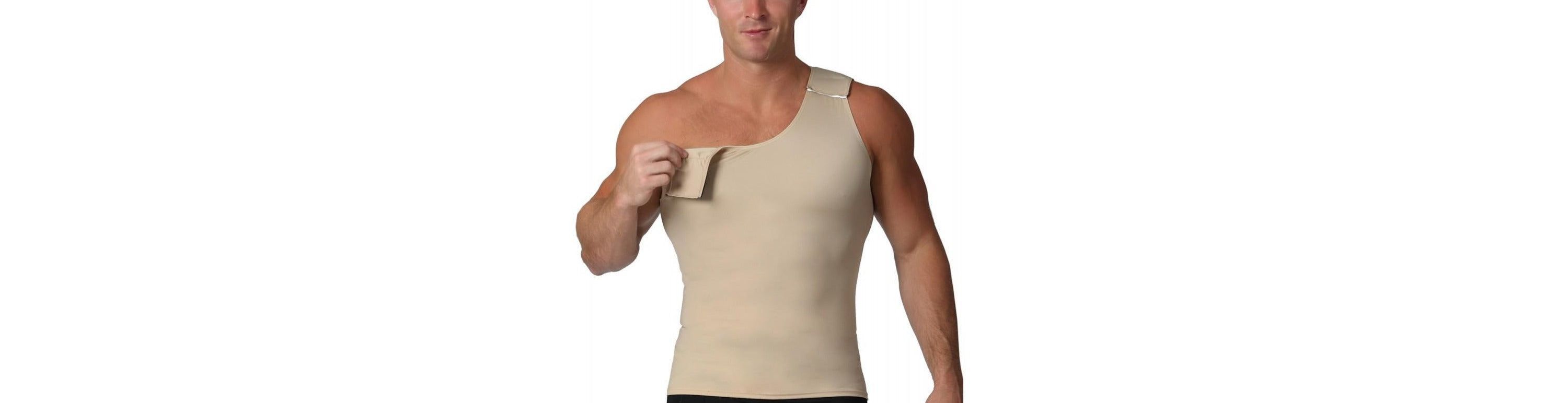 Hook-n-loop shoulder Muscle Tank
