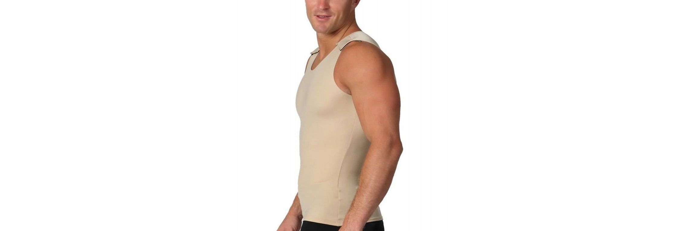 Hook-n-loop shoulder Muscle Tank