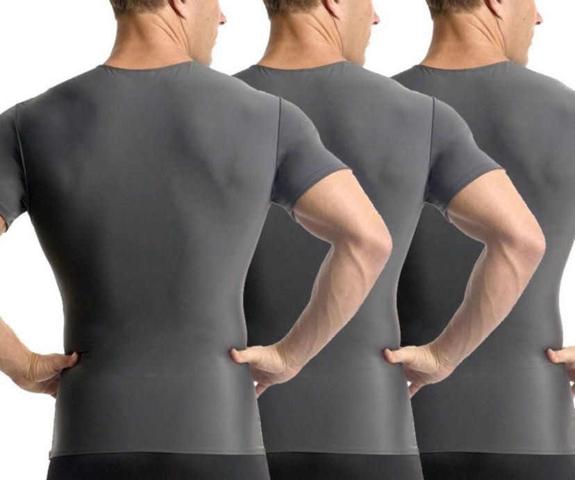 3-Pack Active Compression Short Sleeve Crewnecks