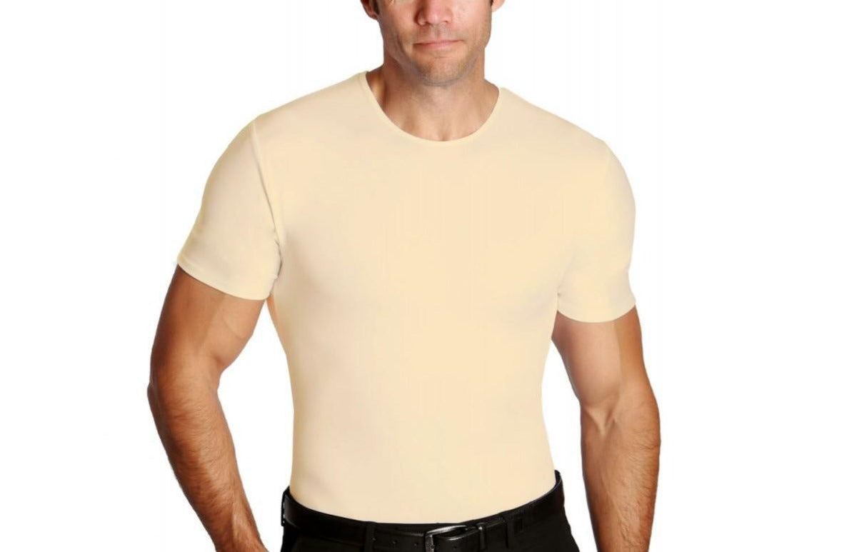 Men Compression Short Sleeve Crewnecks