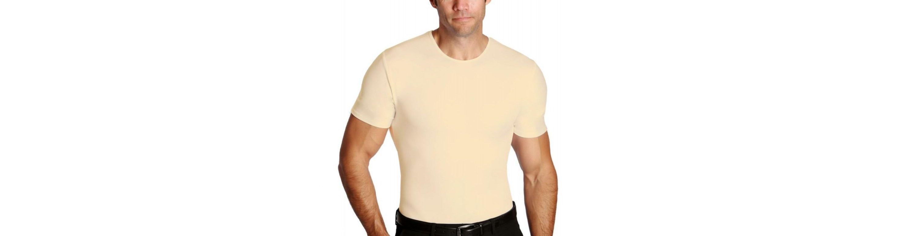 Men Compression Short Sleeve Crewnecks