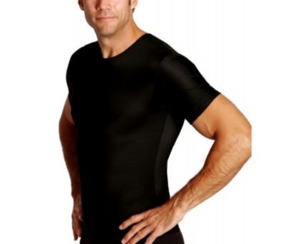 Men Compression Short Sleeve Crewnecks