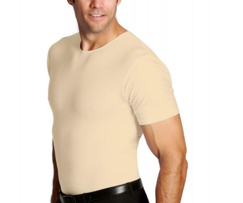 Men Compression Short Sleeve Crewnecks