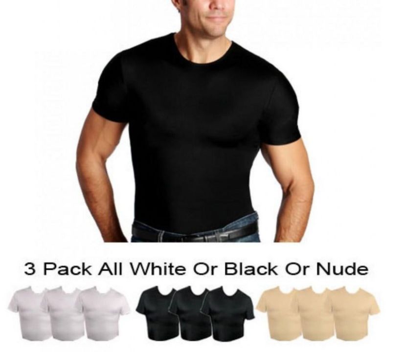 3-Pack Compression Short Sleeve Crewnecks