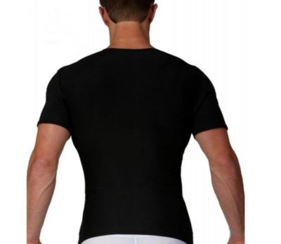 Men Compression Side Zip Crewneck