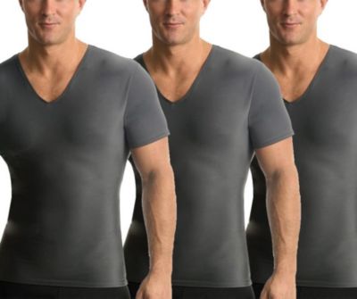 Big & Tall 3-Pack Activewear Short Sleeve V-Necks