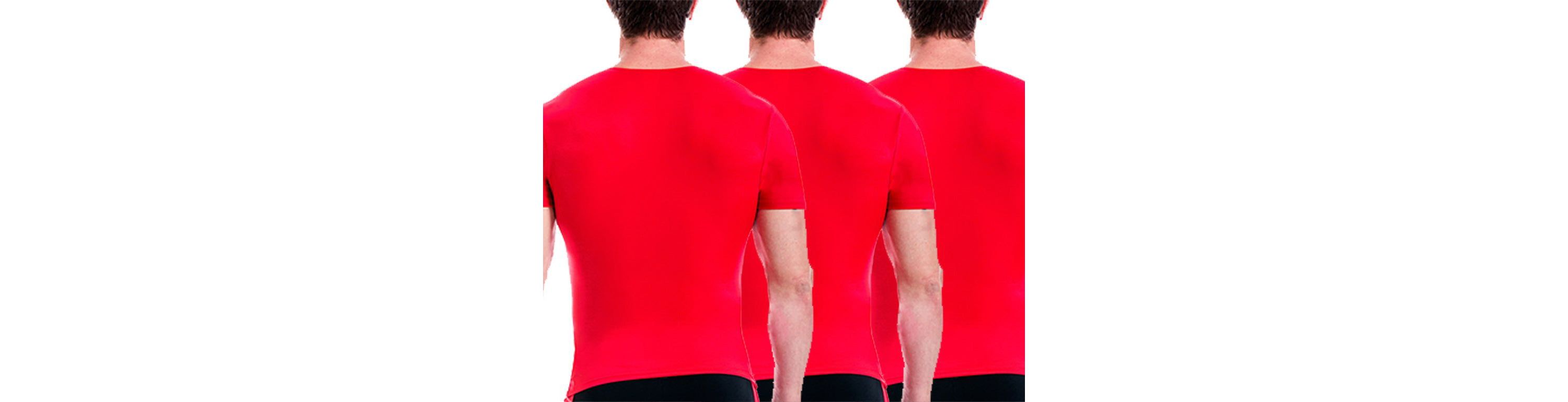 Big & Tall 3-Pack Activewear Short Sleeve V-Necks