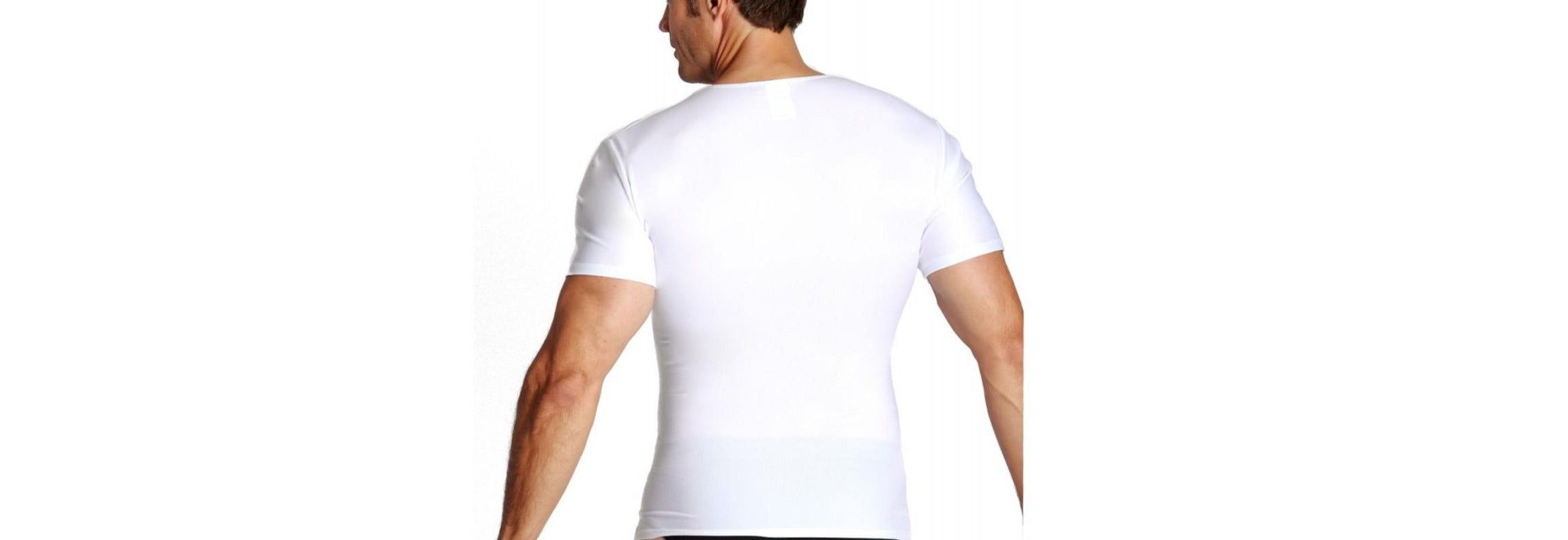 Big & Tall Men Compression Short Sleeve V-Neck
