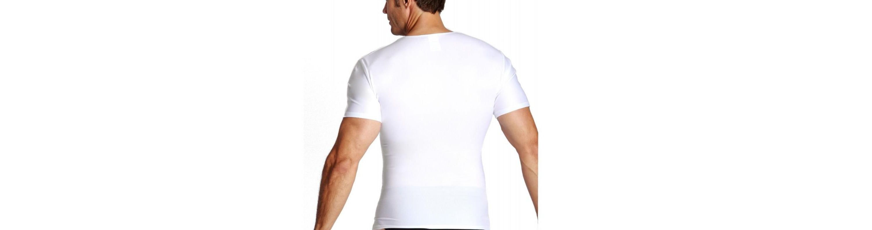Big & Tall Men Compression Short Sleeve V-Neck