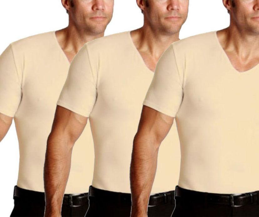 3-Pack Compression Short Sleeve V-Necks