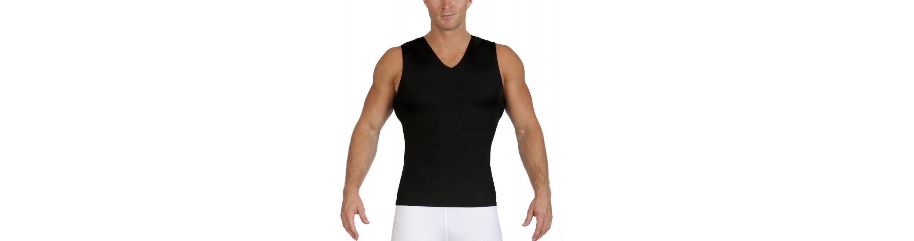 Men Compression Sleeveless V-Neck
