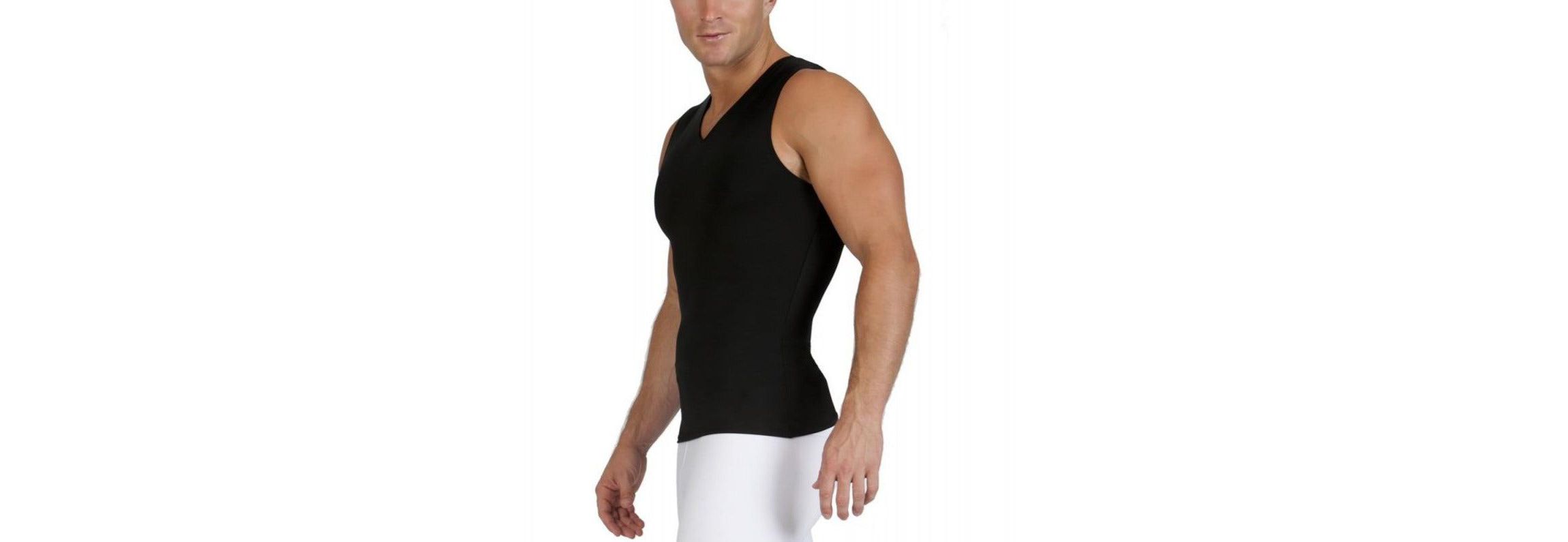 Men Compression Sleeveless V-Neck