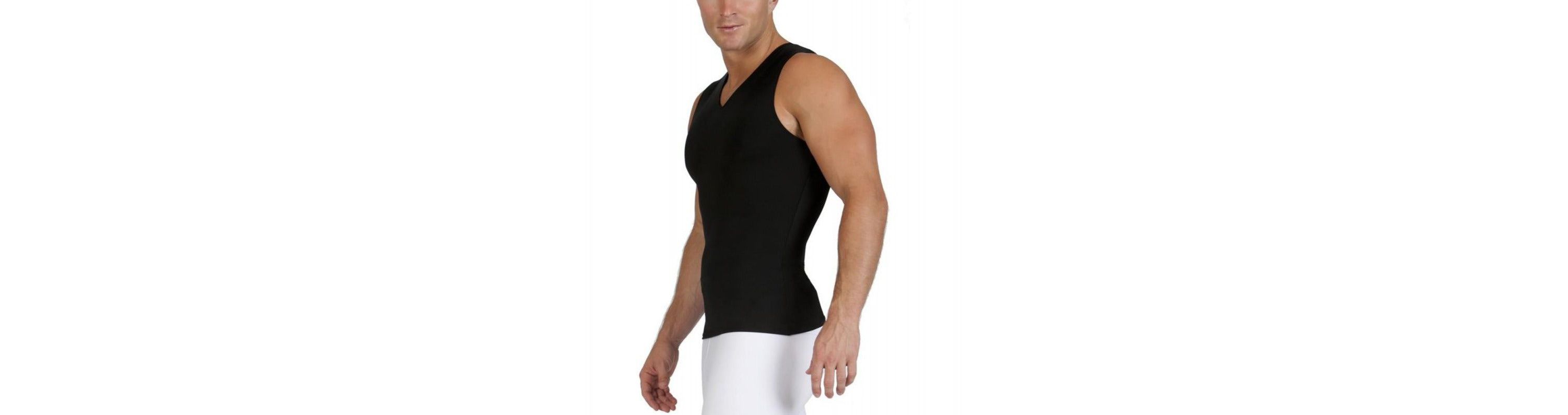 Men Compression Sleeveless V-Neck