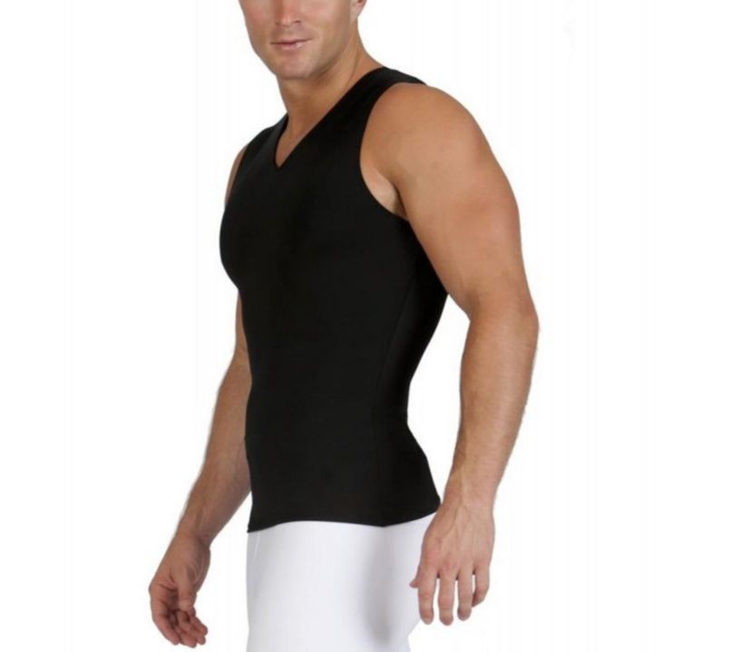 Men Compression Sleeveless V-Neck