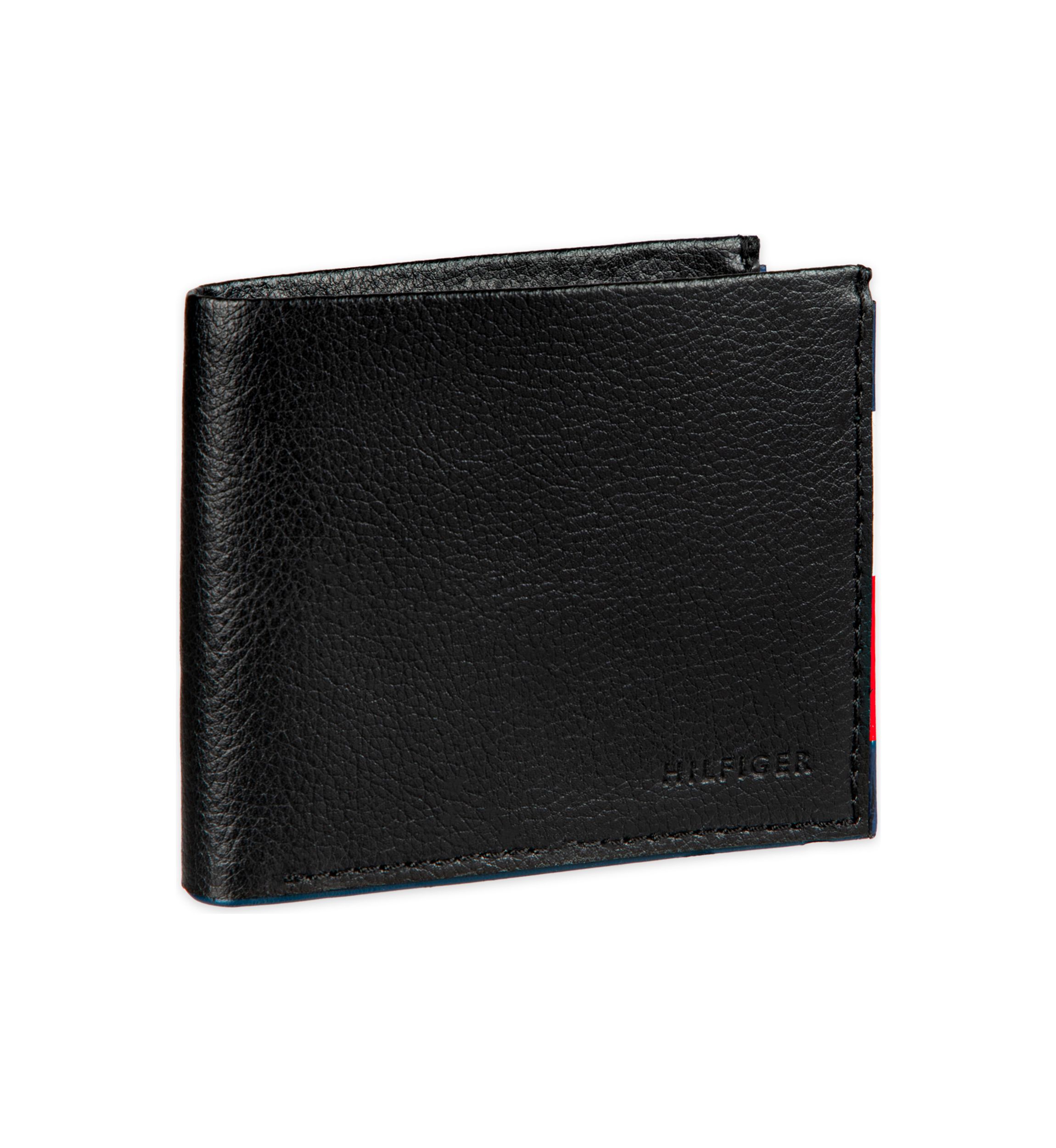 Leather Traveler Wallet with Patch On Interior Card Slots