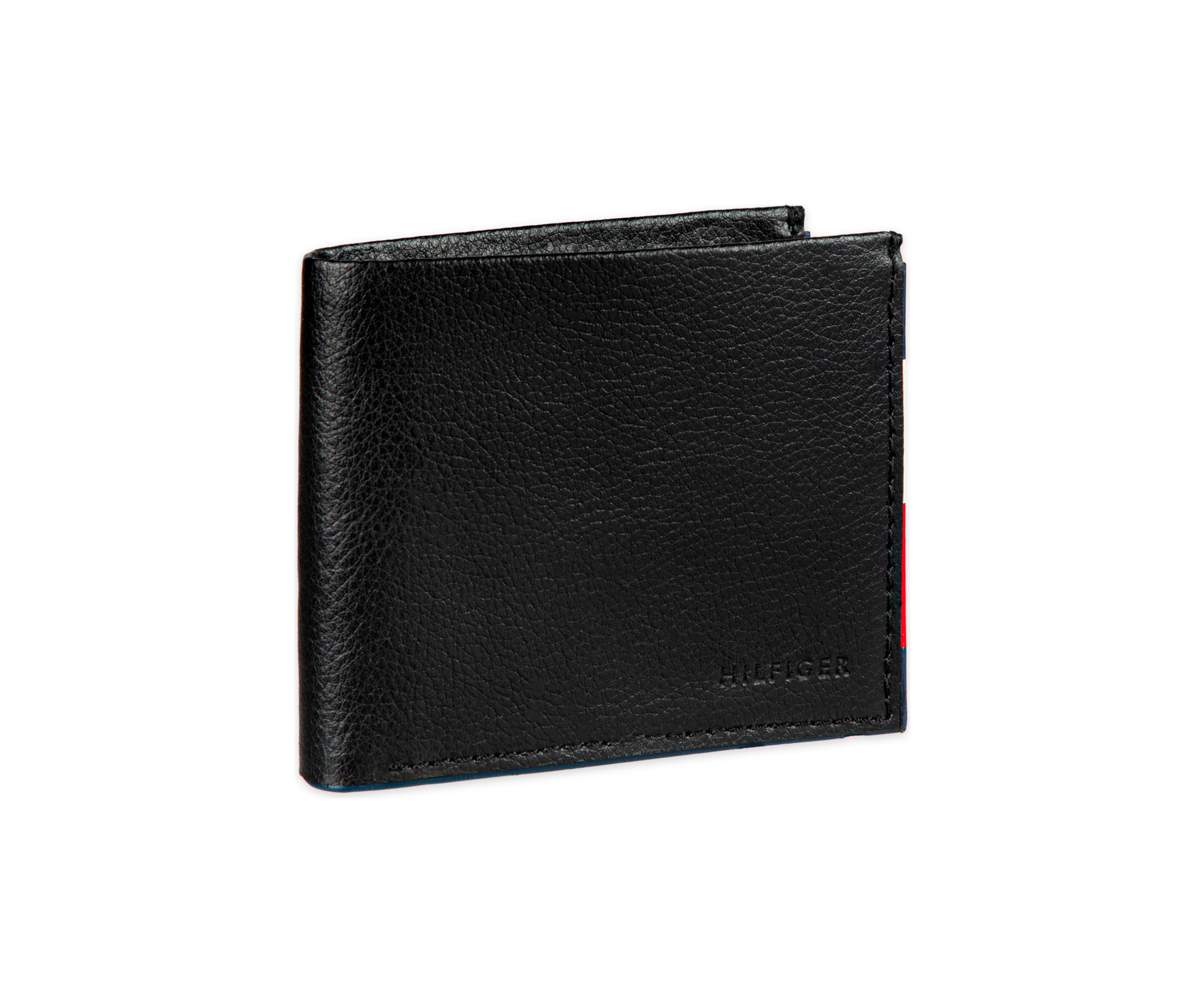 Leather Traveler Wallet with Patch On Interior Card Slots