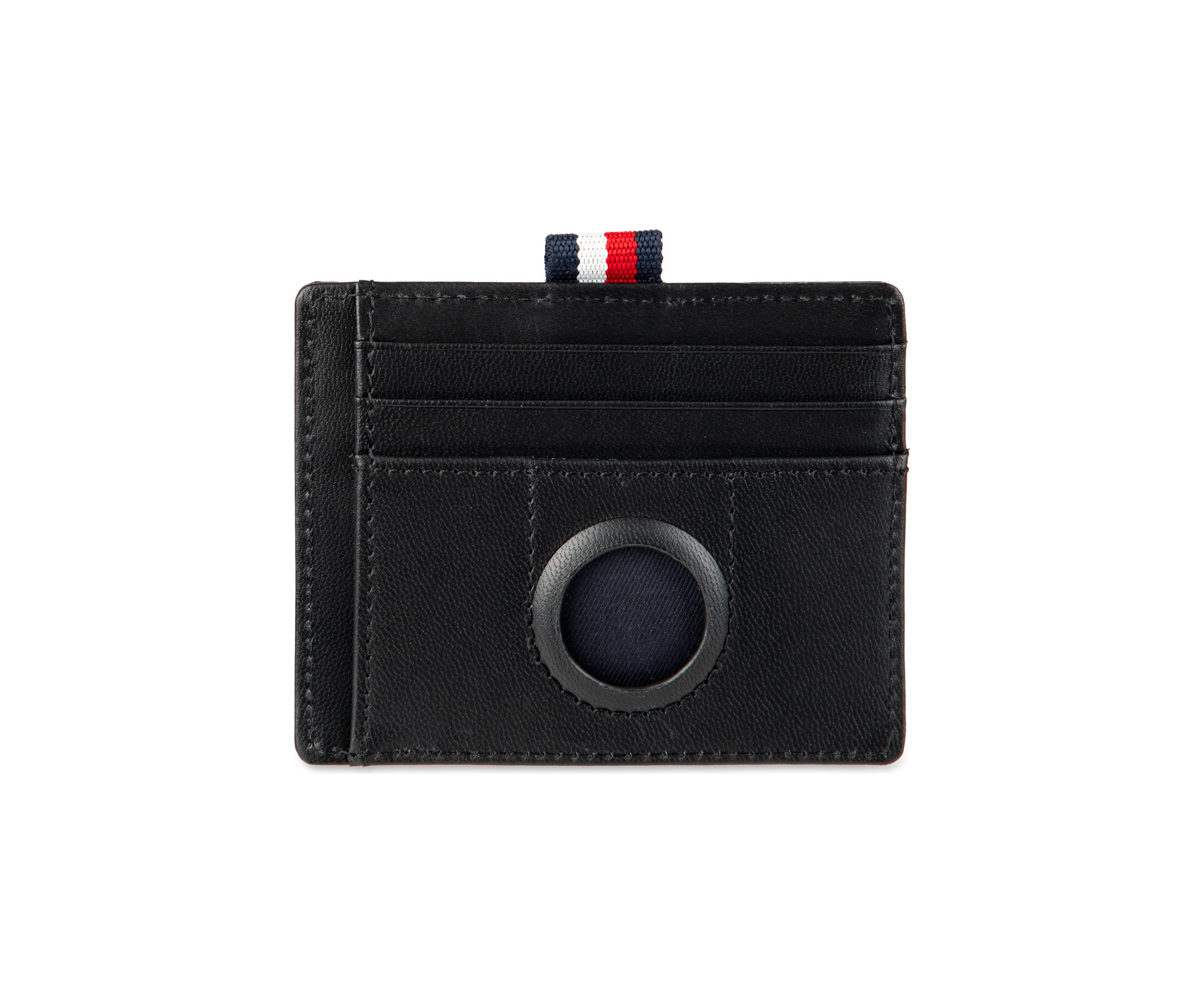 Card Case Wallet with Airtag Key Fob Pocket