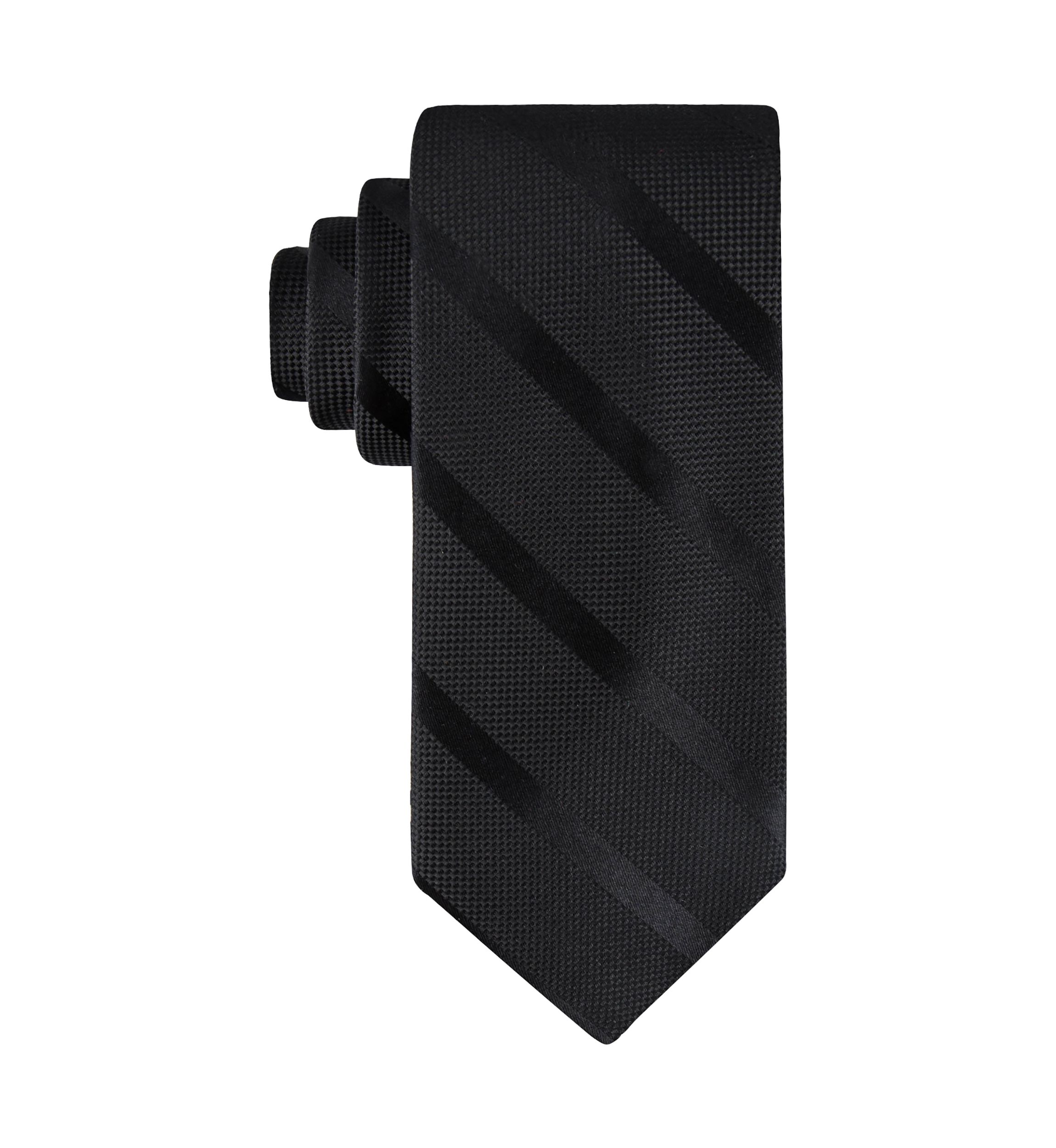 Tonal Textured Stripe Regular Width Necktie