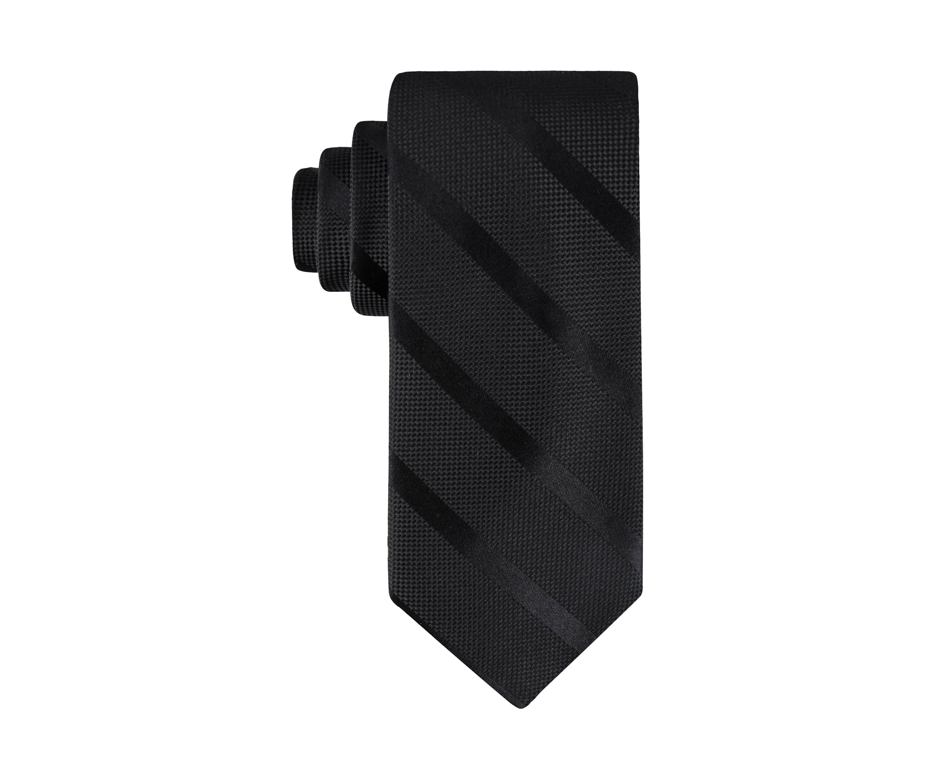 Tonal Textured Stripe Regular Width Necktie