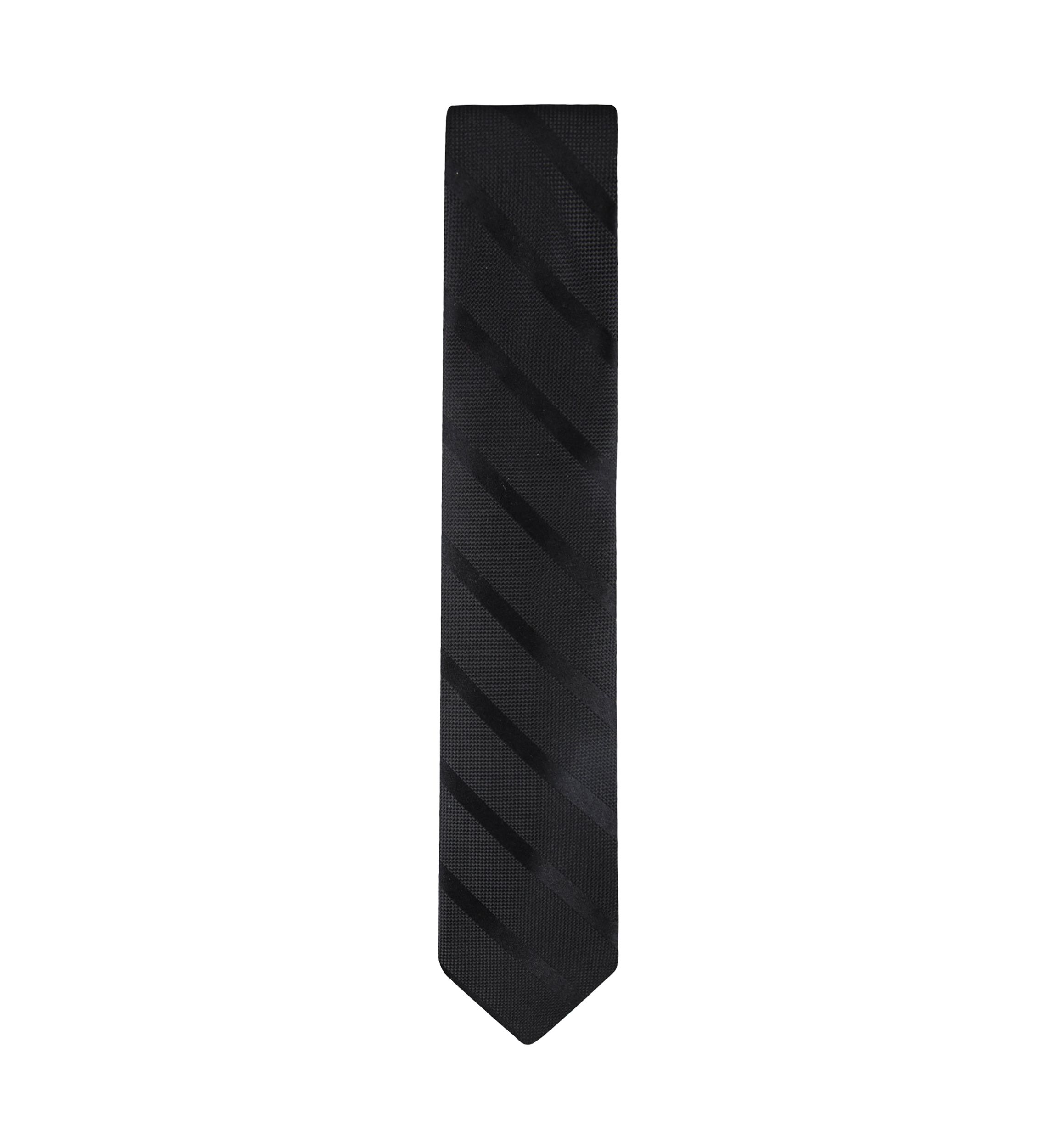 Tonal Textured Stripe Regular Width Necktie