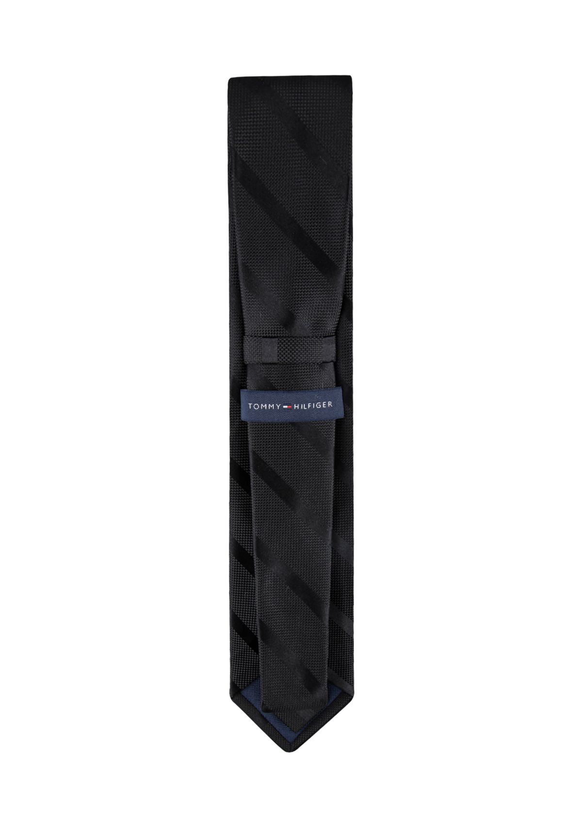 Tonal Textured Stripe Regular Width Necktie