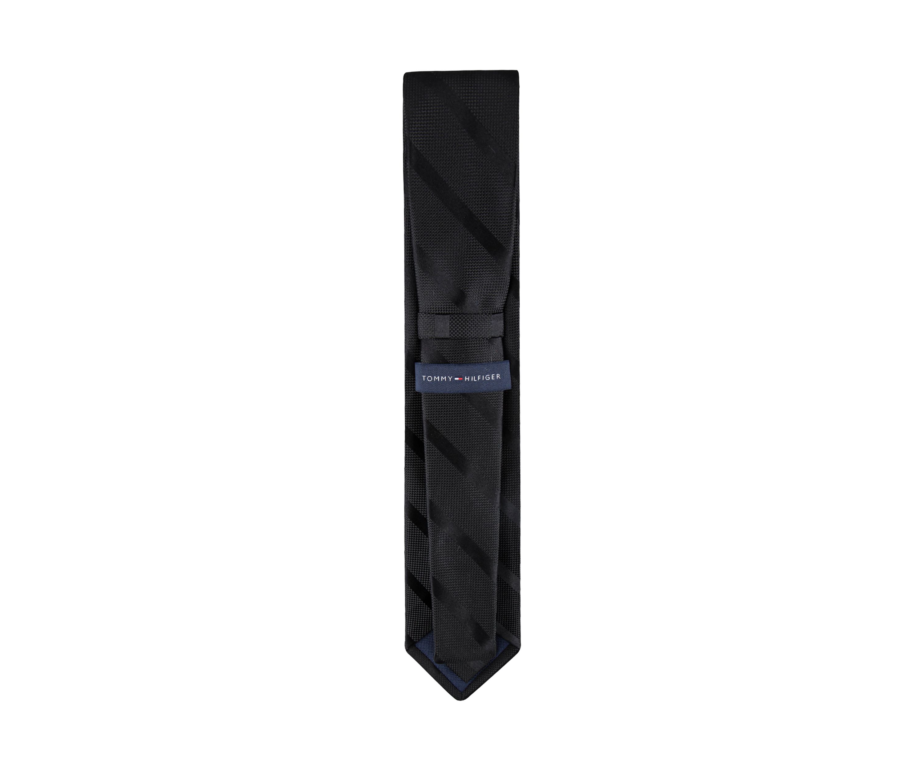 Tonal Textured Stripe Regular Width Necktie
