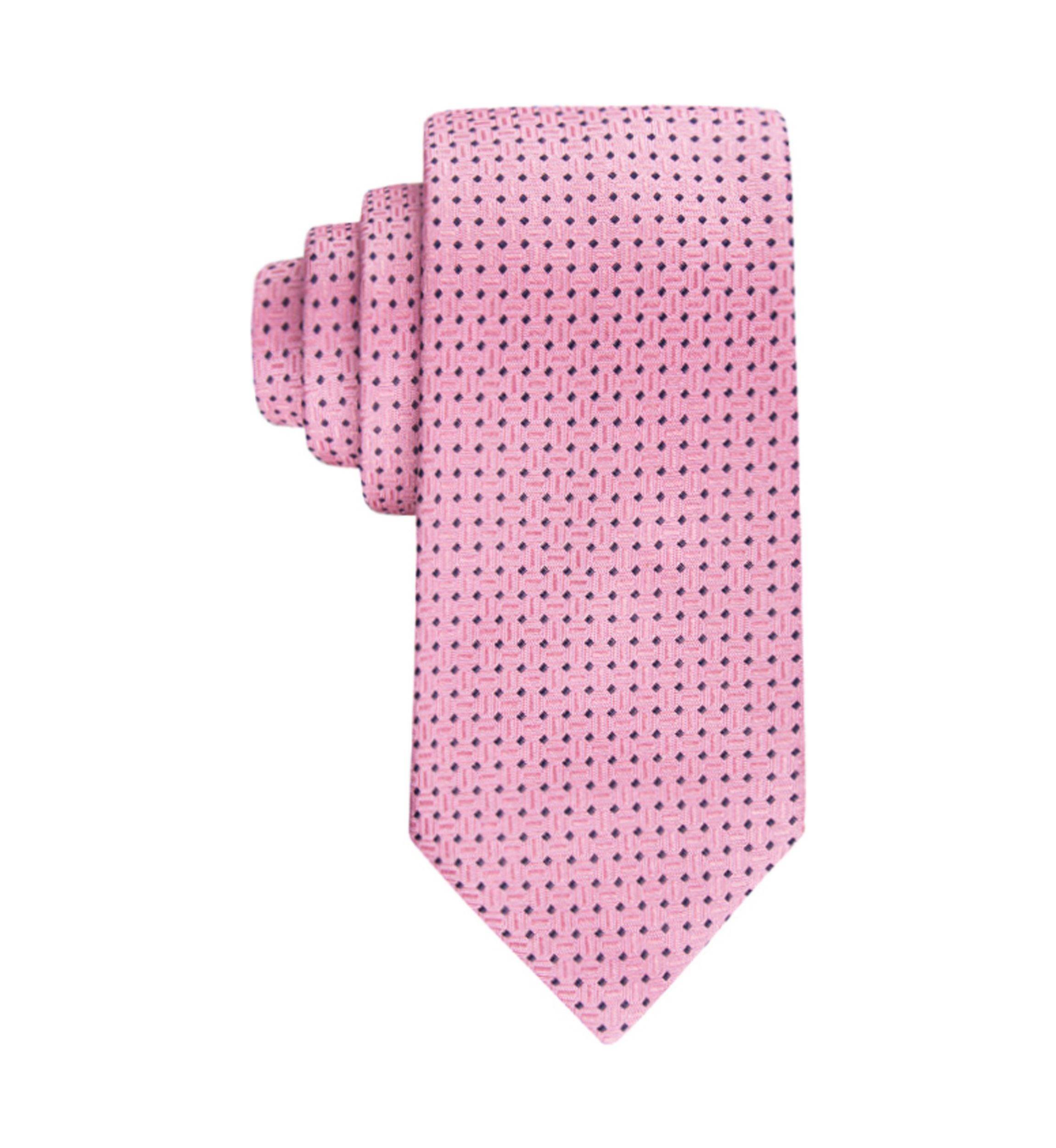 Grid Patterned Tie