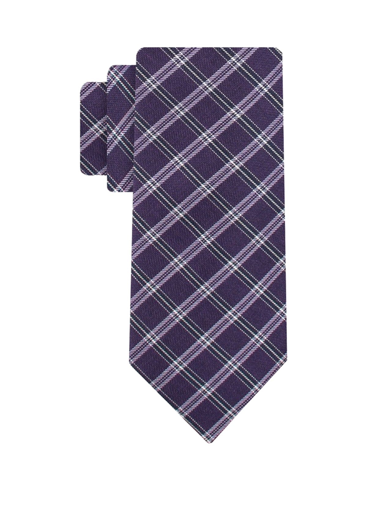 Classic Check Pattern Tie