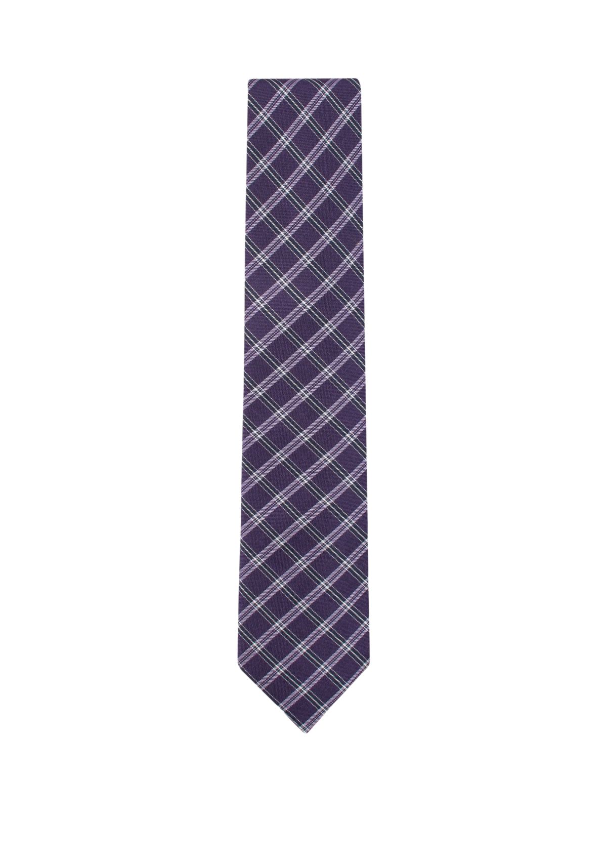 Classic Check Pattern Tie