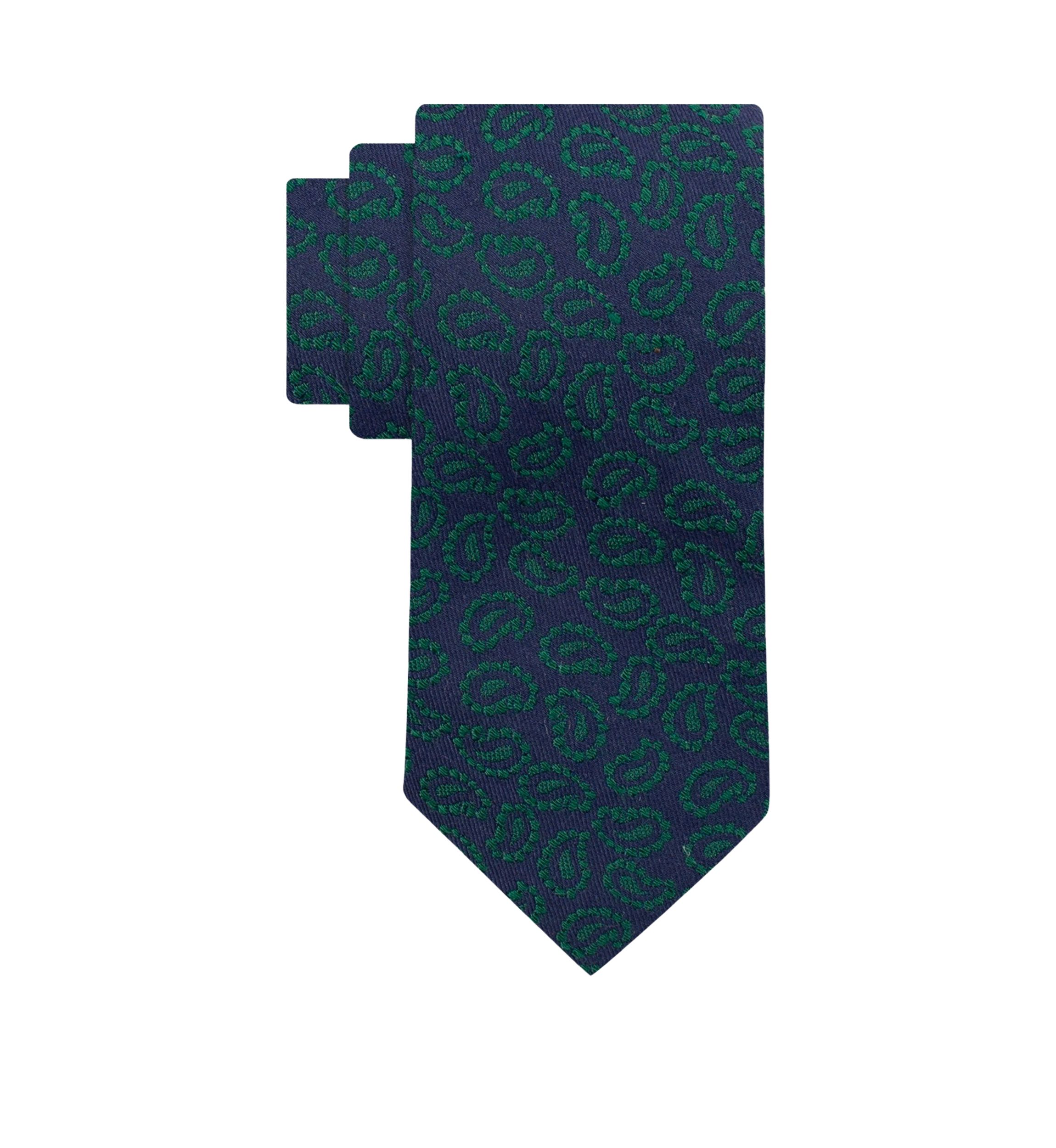 Pine Paisley Pattern Tie