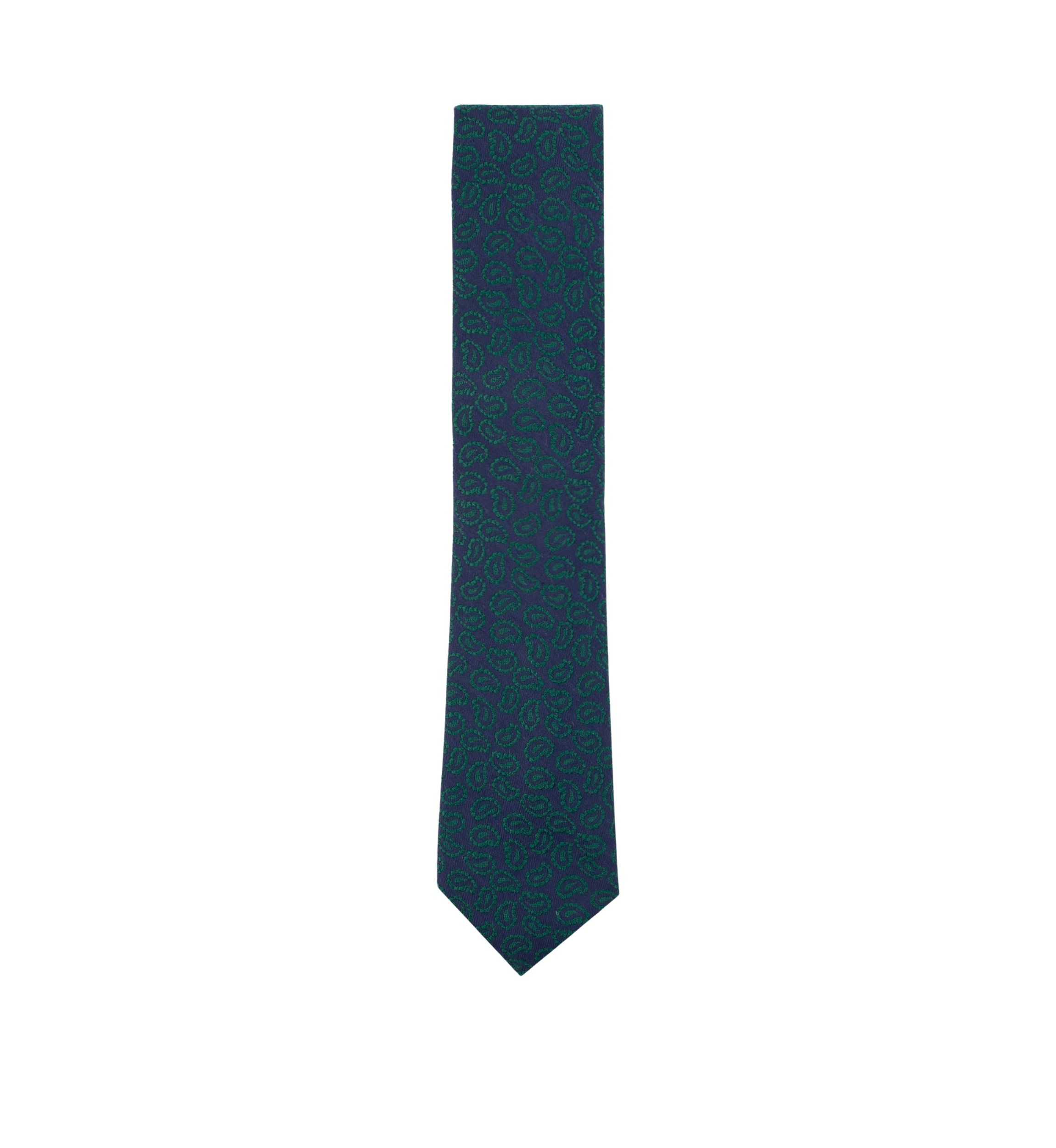 Pine Paisley Pattern Tie