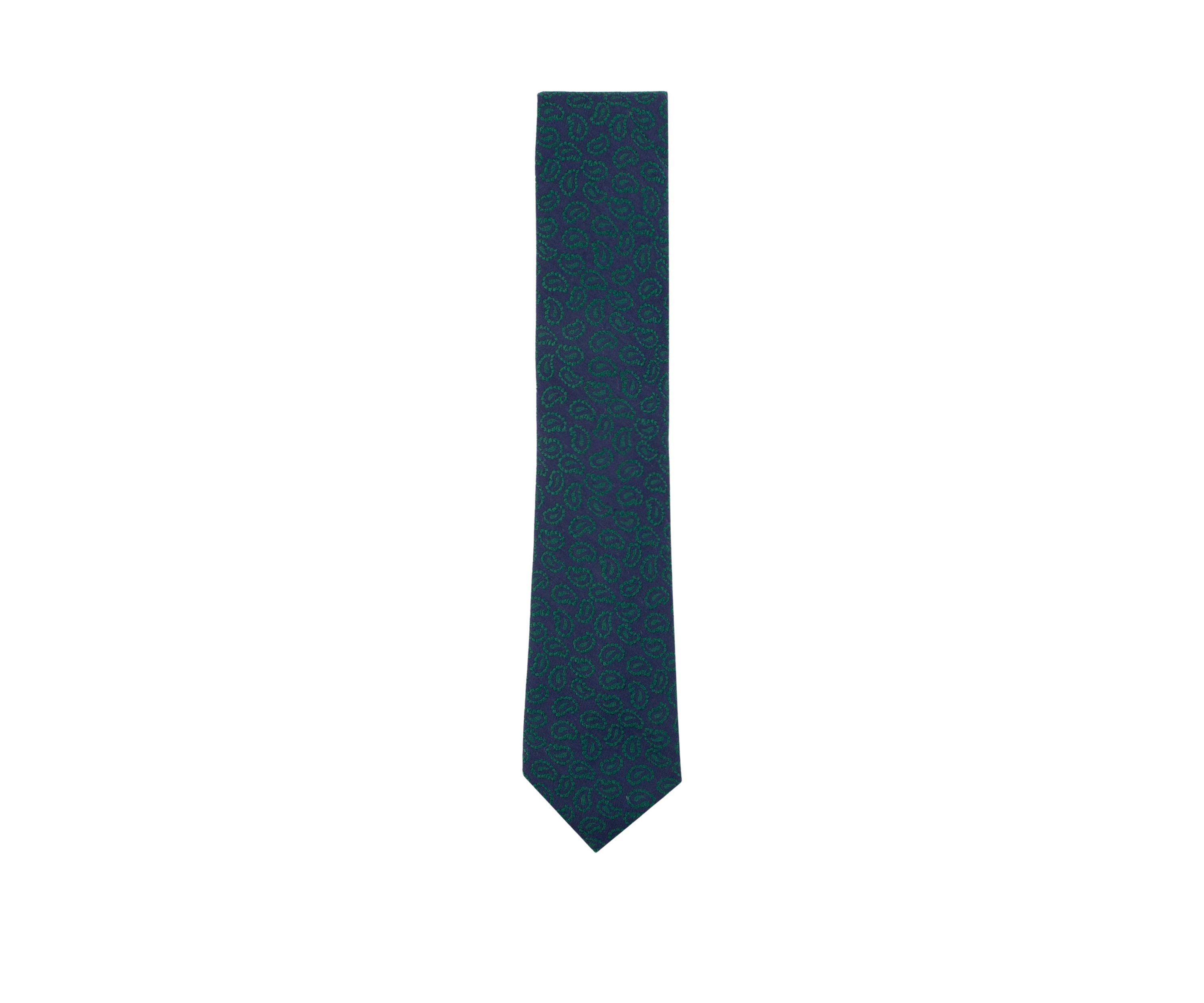 Pine Paisley Pattern Tie