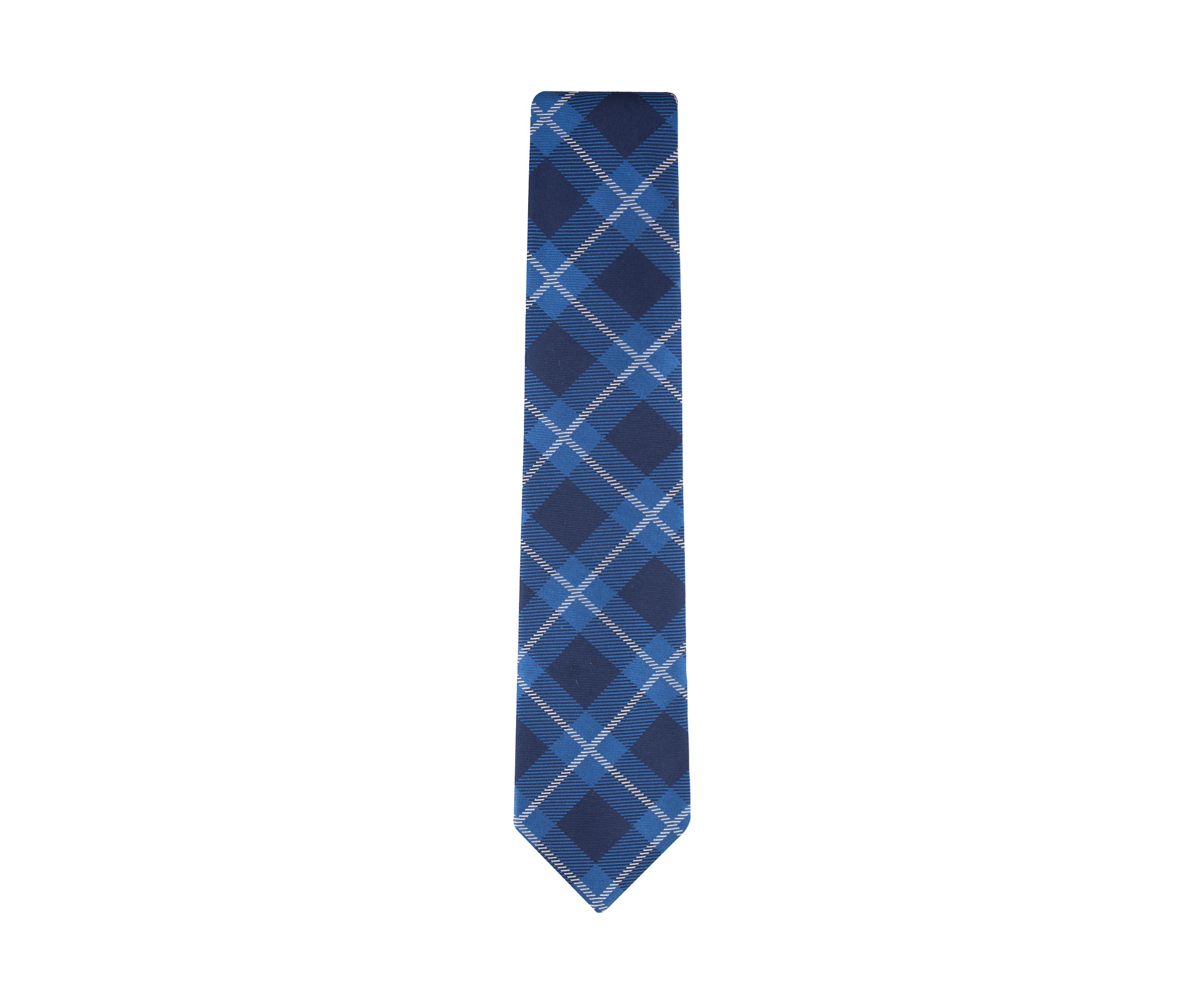 Windowpane Printed Tie