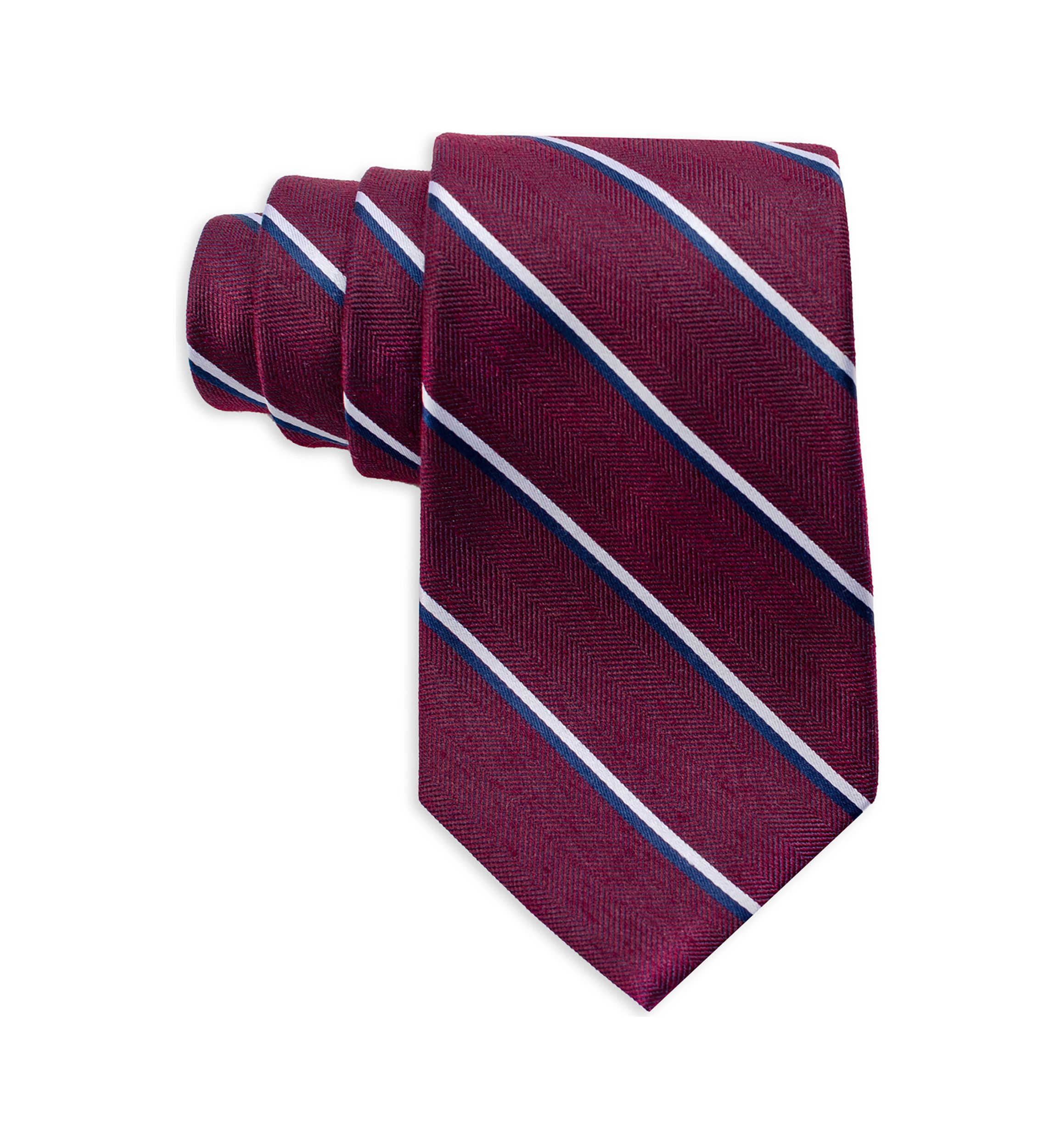 Chevron Striped Tie