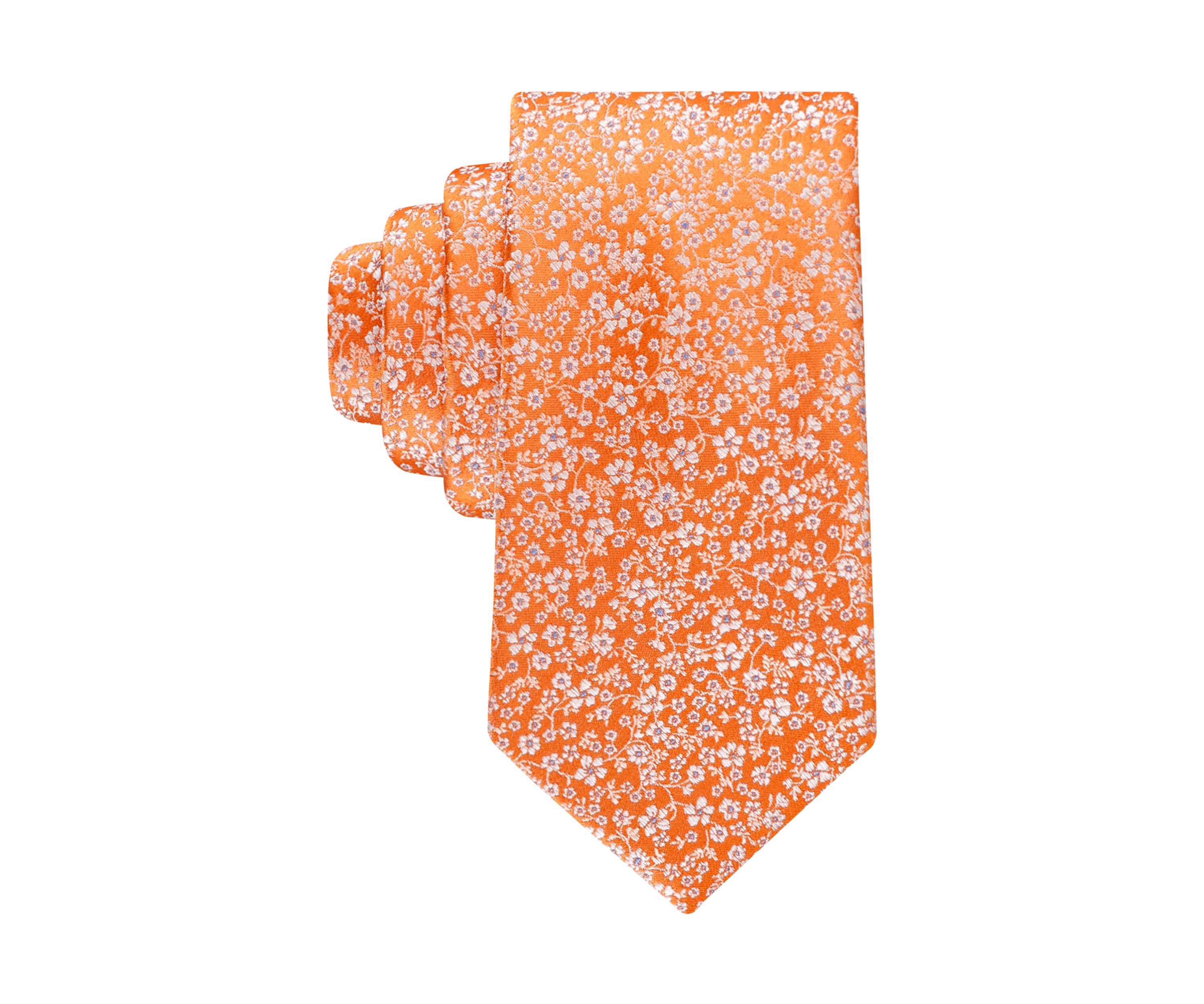 Micro Floral Necktie