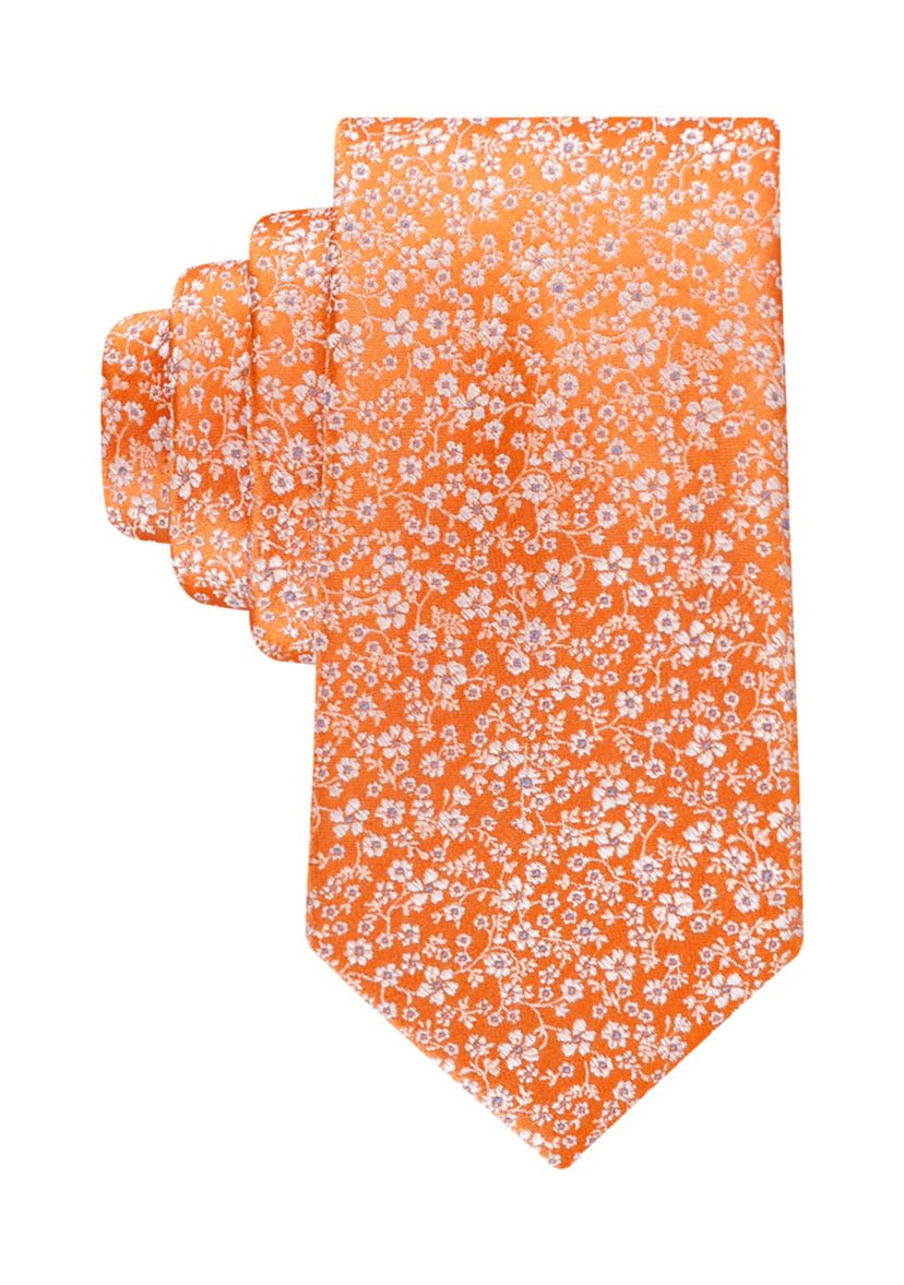 Micro Floral Necktie