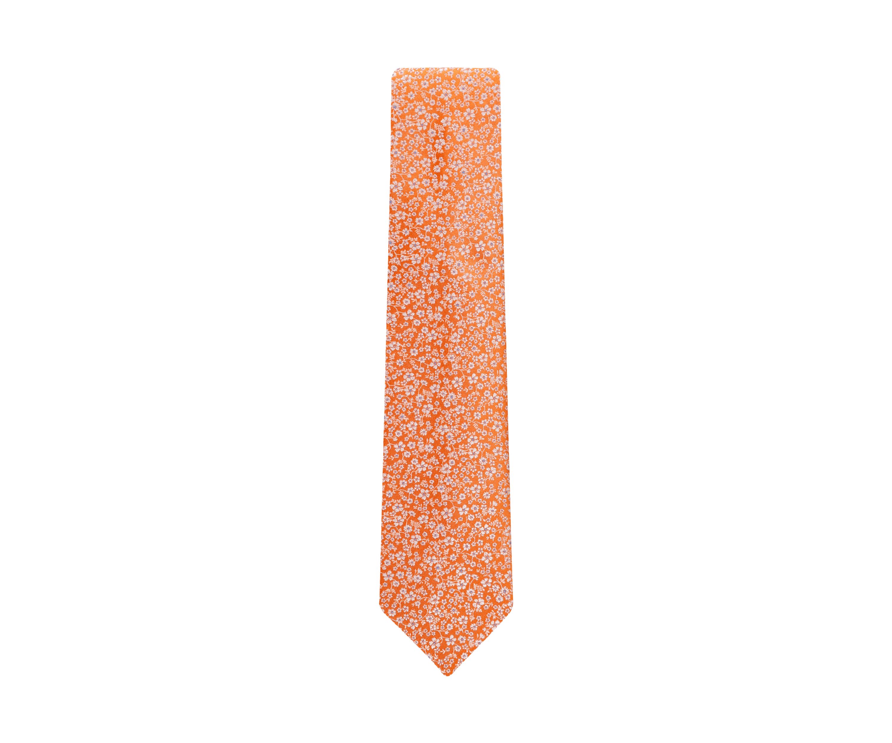 Micro Floral Necktie
