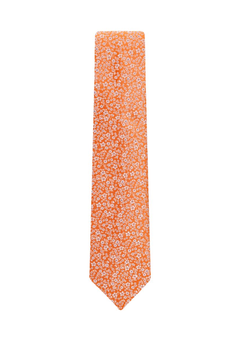 Micro Floral Necktie