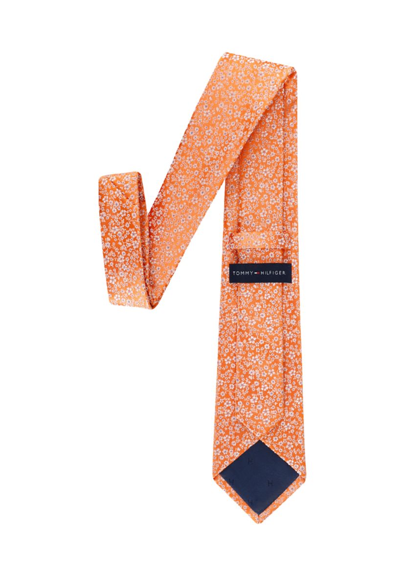 Micro Floral Necktie