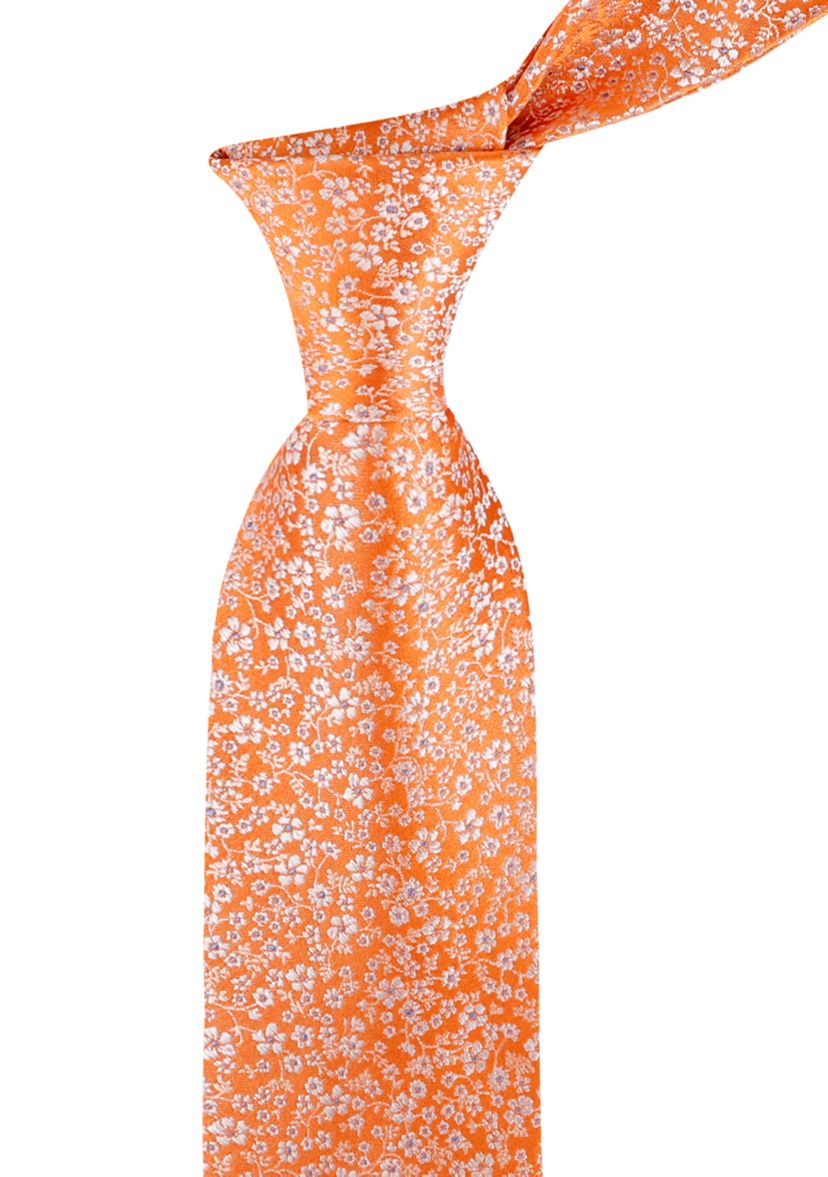Micro Floral Necktie