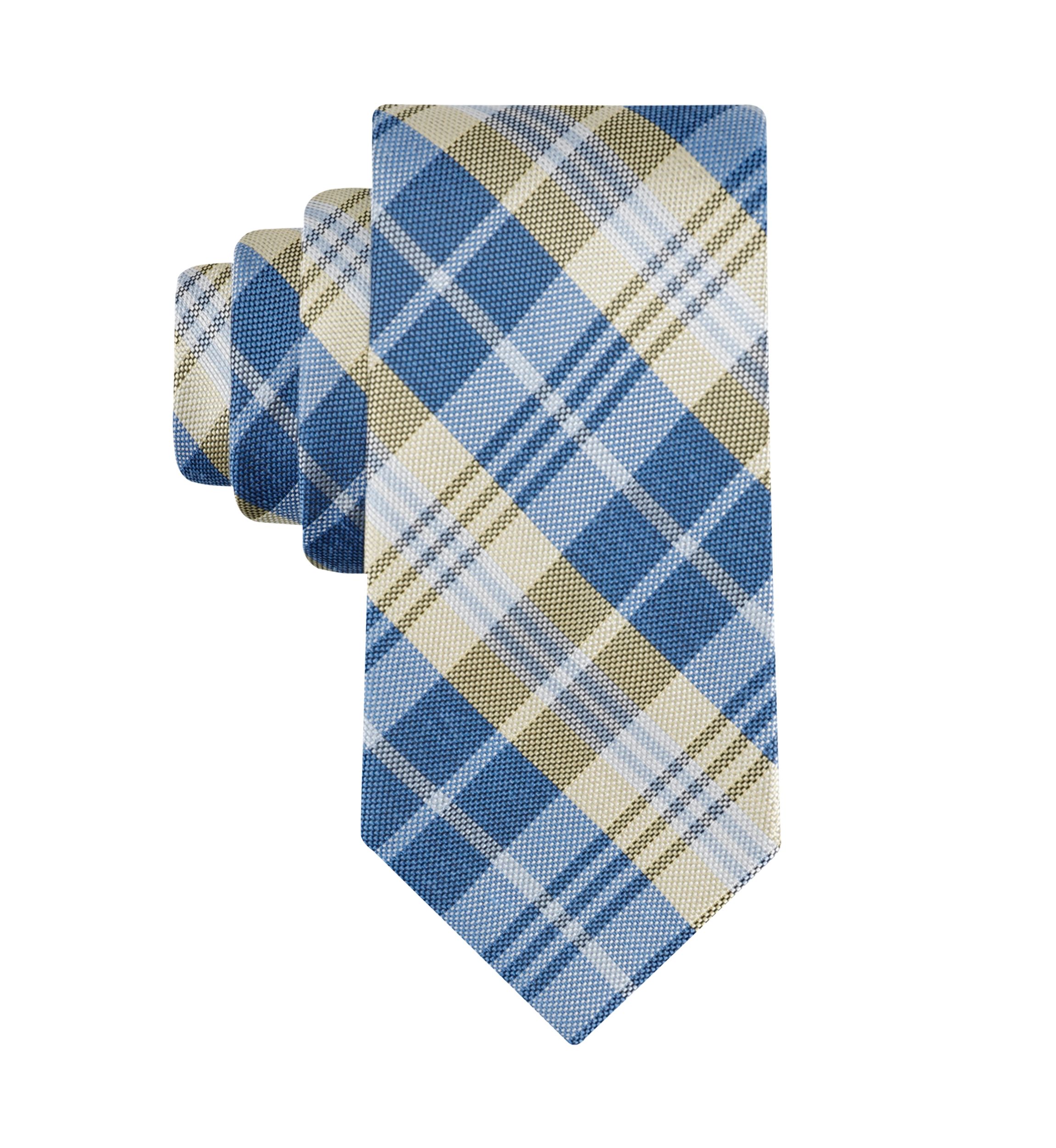 Mens Classic Plaid Tie