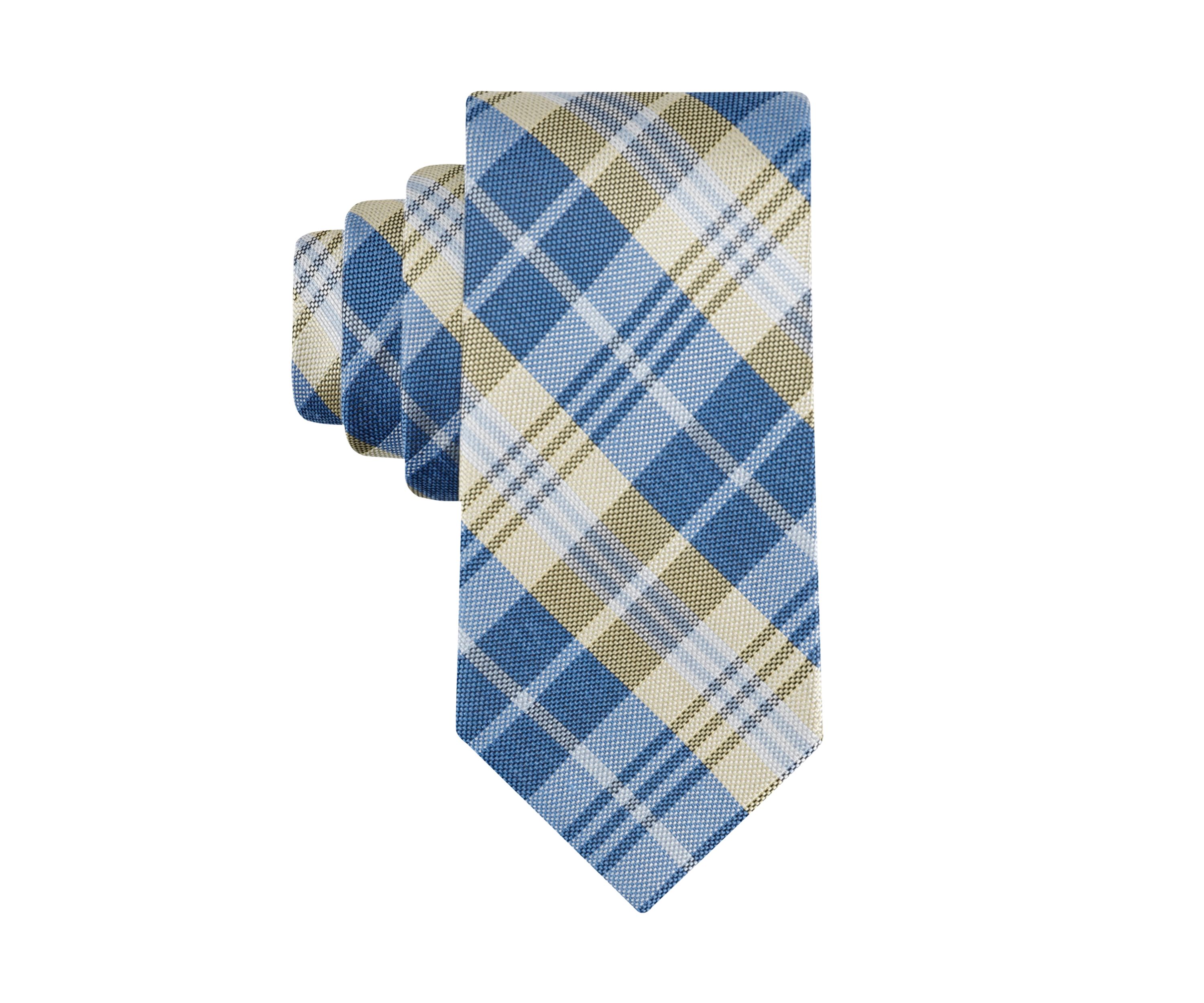 Mens Classic Plaid Tie