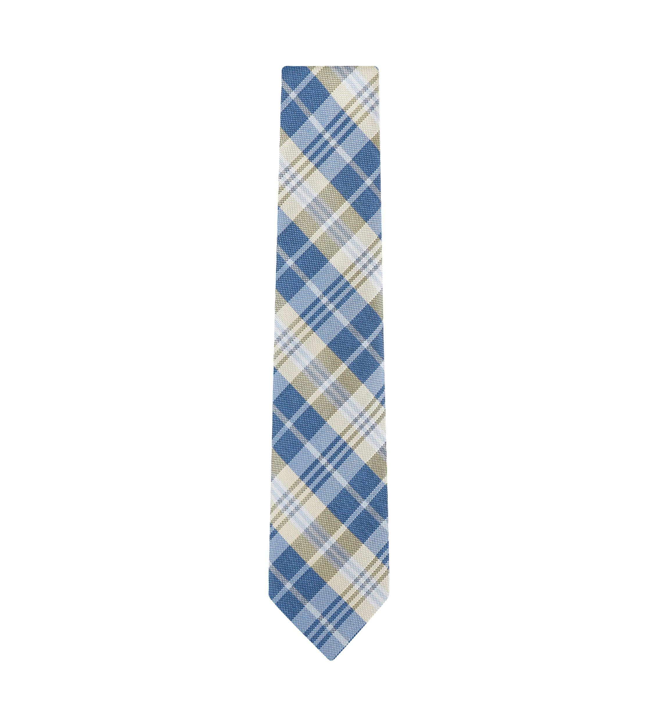 Mens Classic Plaid Tie